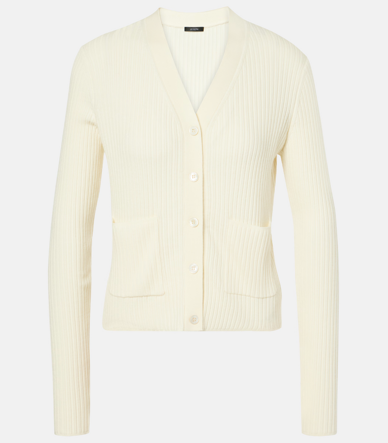 Joseph - Cardigan - White - Femme