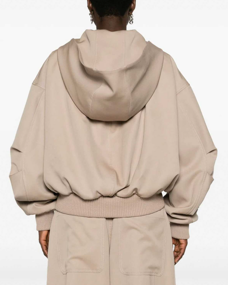 The Attico - Bomber - Beige - Femme