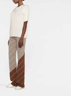 Stella Mc Cartney - Pantalon Ready-To-W Stella By Stella Chalk Stripes - Multicolor - Femme