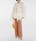 Pull Airy Alpaca Texture Knit - Natural - Women