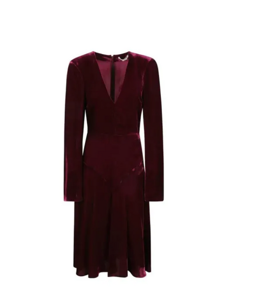 Robe Tilted V - Grape - Femme