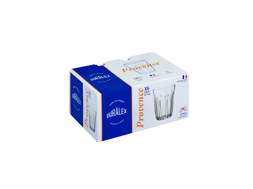 Pack De 6 Vasos Provence - Transparente - TU