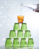 Pack De 6 Gobelets Picardie - Vert - 25Cl