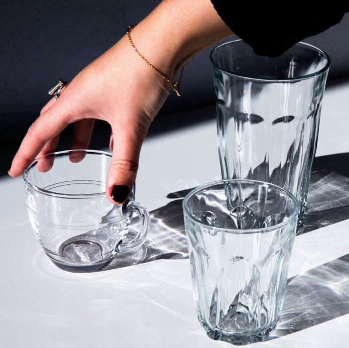 Pack De 6 Tasses Gigogne - Transparent - 22Cl