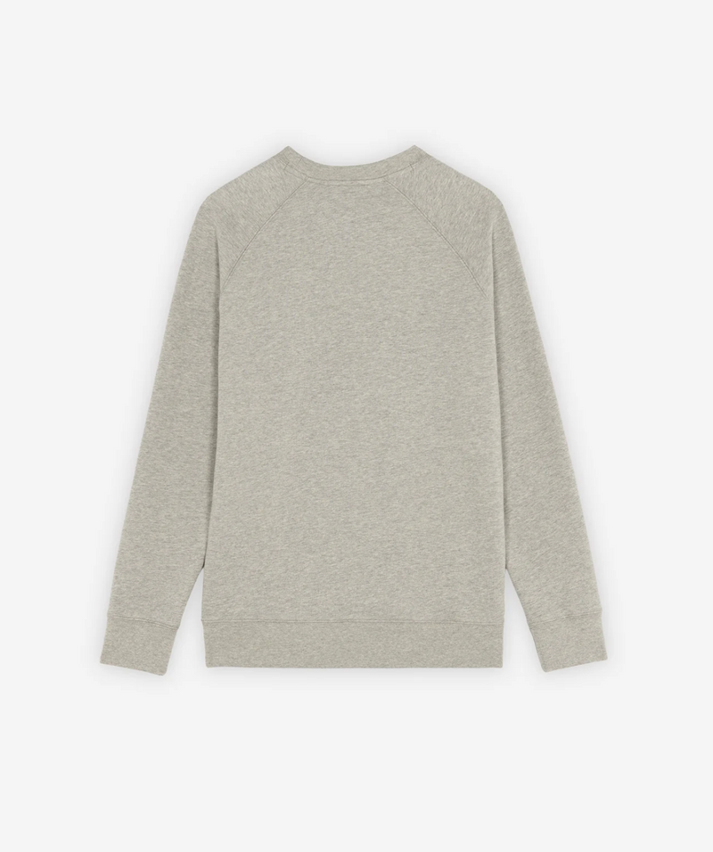 Maison Kitsune - Monochrome Fox Head Patch Classic Sweatshirt - Blue Denim - Homme