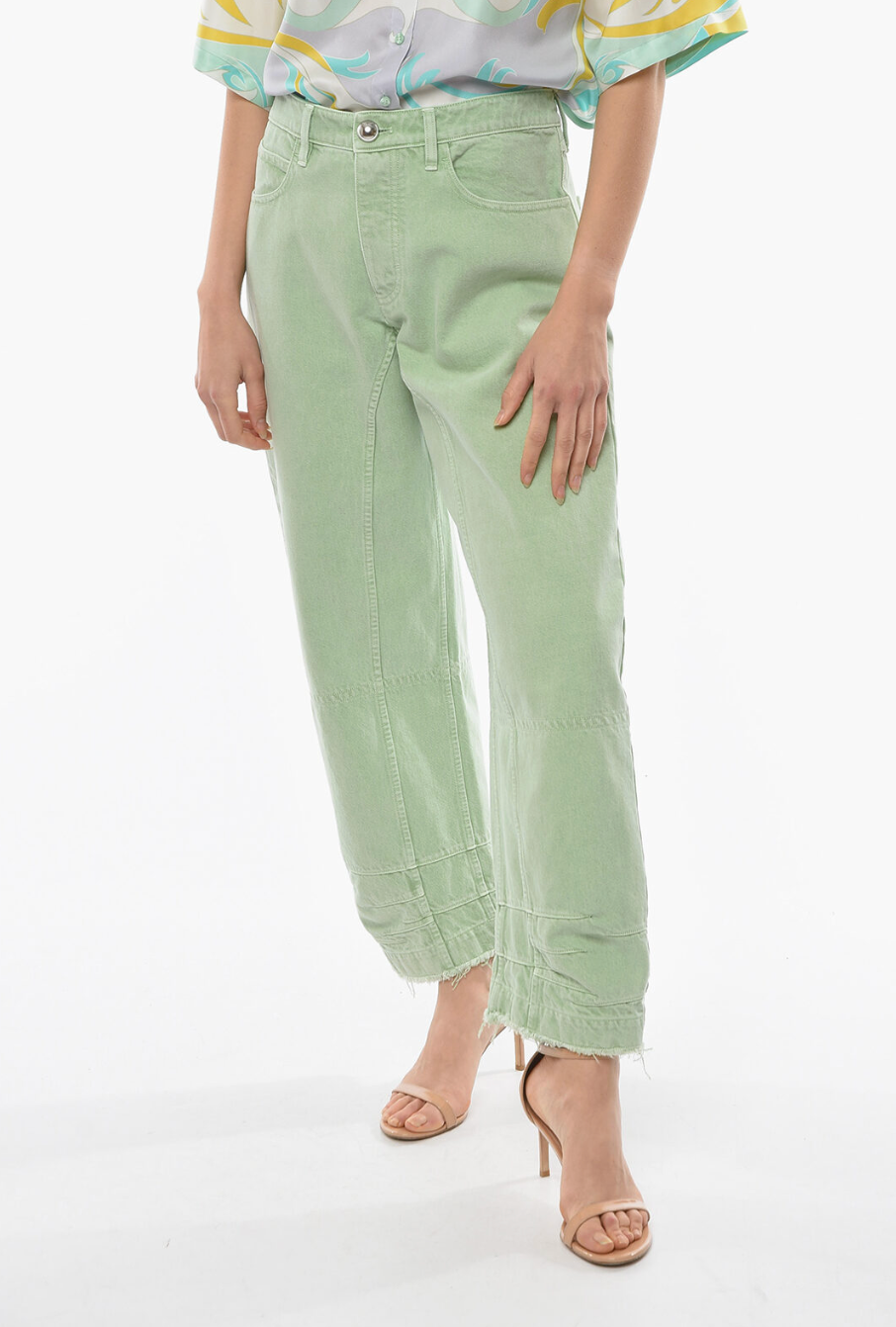 Q 12 Aw 19.5 Trousers - Light/Pastel Green - Women