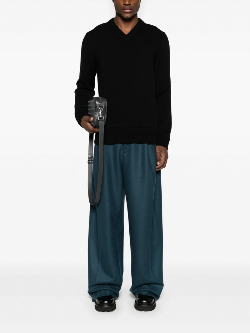 Chandail V Neck LS - Black - Homme