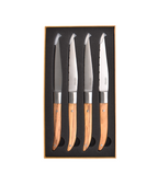 Coffret De 4 Couteaux À Steak - Bois D'Olive - Lg Heritage