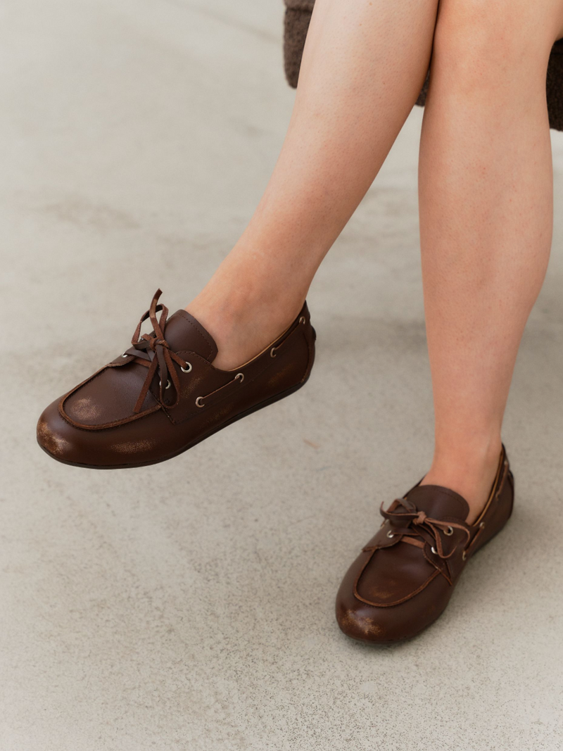 Mocassins Slow Life - Marron