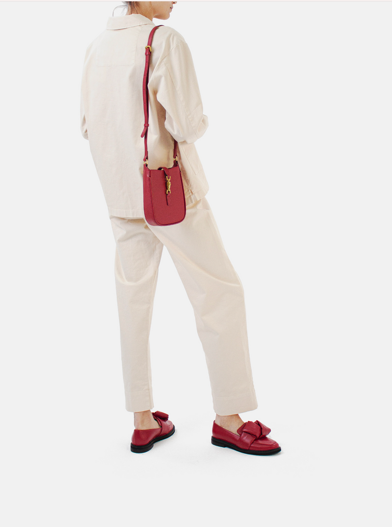 Cross The Line Loafers - Red
