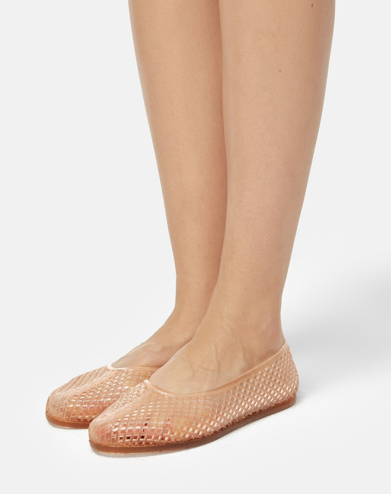 Ballerines Another World - Nude Transparente