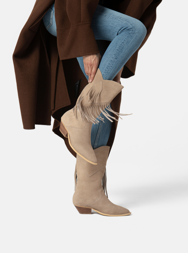 Bottines Super Freak - Beige