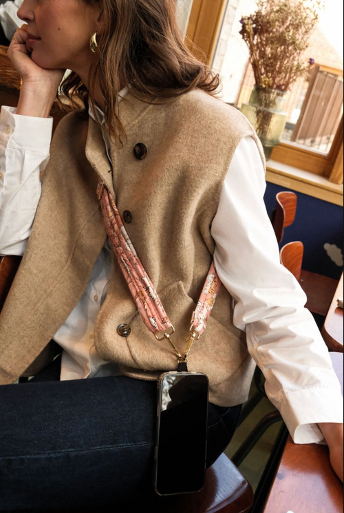 Cordon Téléphone Blush