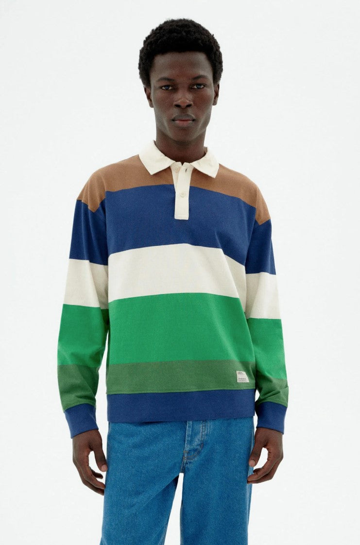 Polo Rayé Multicolore Bob