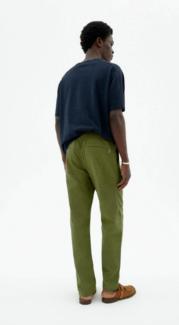 Pantaloni Dritti Travel Light - Verde