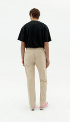 Travel Light Straight Trousers - Ecru