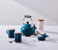 Hervidor Clásico - Acero Esmaltado - 1,6L - Deep Teal