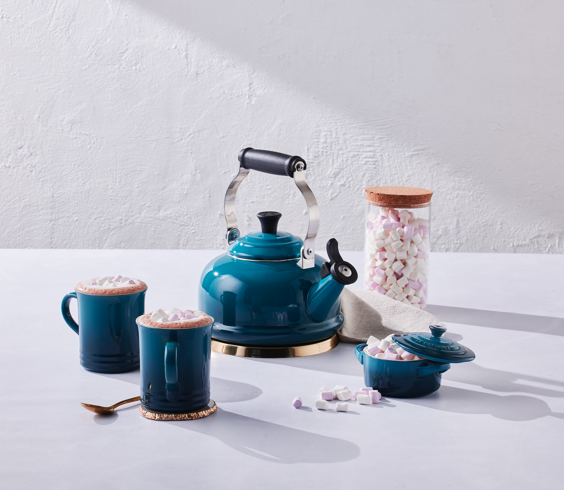 Hervidor Clásico - Acero Esmaltado - 1,6L - Deep Teal
