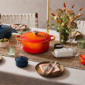 Cocotte Ronde Signature - Fonte Émaillée - 26Cm - Volcanique