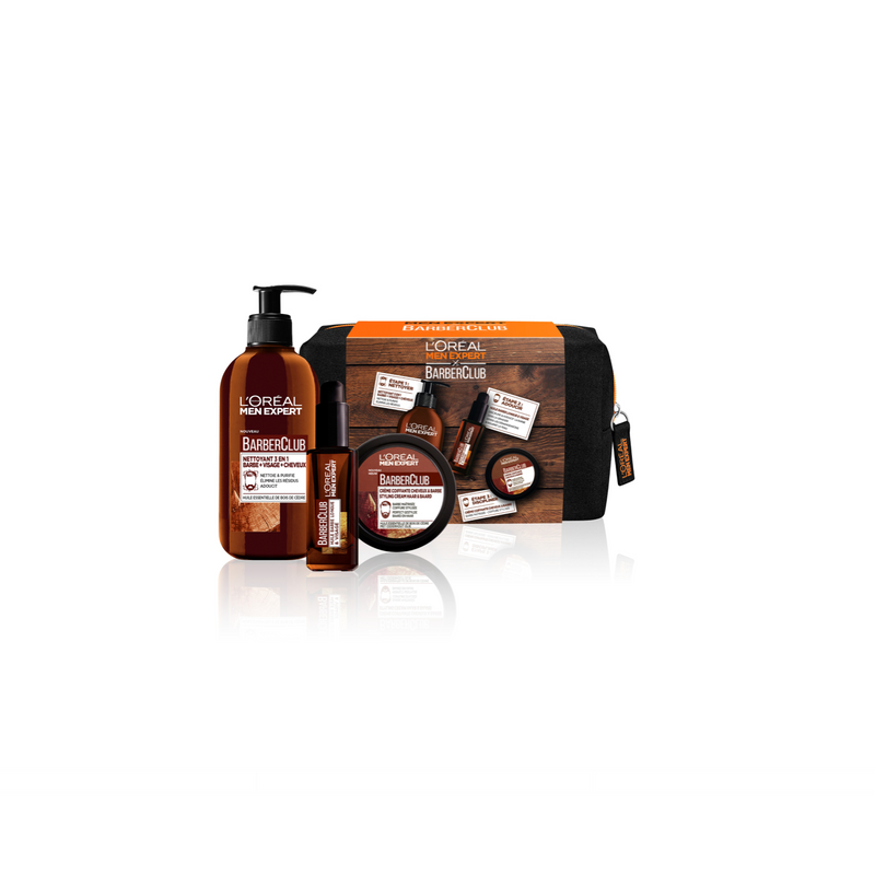 L'Oréal Men Expert Barber Club Beard & Face Care Routine - 3 Products