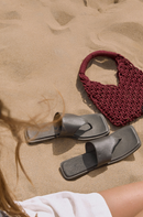 Sandalias planas Horsie - Negro