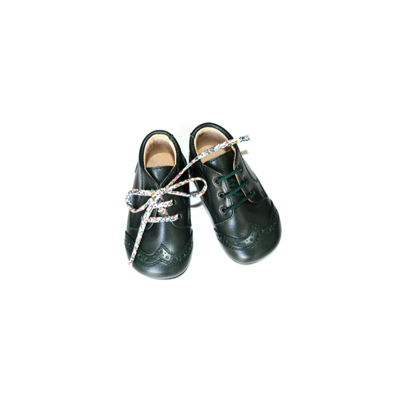 Chaussures Bottillons Adonis Bout Golf - Cuir Vert Sapin - Mixte