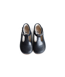 Chaussures Bébé Bottillons Salomé À Boucle Marceau - Cuir Bleu Marine - Mixte