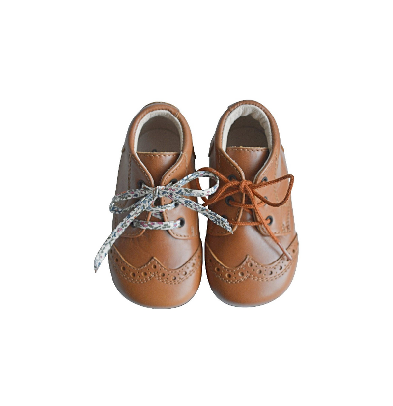 Adonis Golf Toe Booties - Camel Leather - Unisex