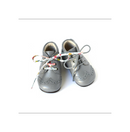 Adonis Golf Toe Booties Shoes - Light Gray Leather - Unisex