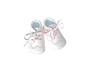 Mini-Adonis Soft Non-Slip Baby Slippers - Pale Pink Leather - Girl