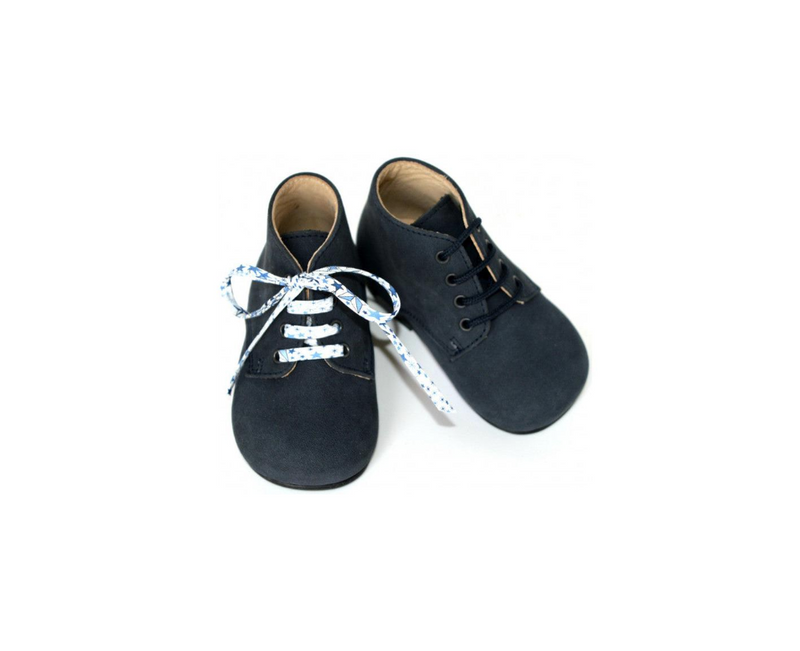 Arthur Baby Boots - Navy Blue Nubuck - Unisex