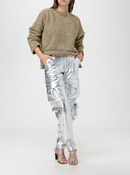 Knitted Sweater - Gold - Women