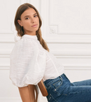 Blouse Le Claude - Bleu Moyen - Femme