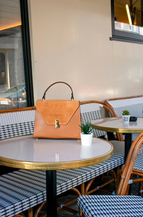 Sac À Main Shak - Camel - Femme