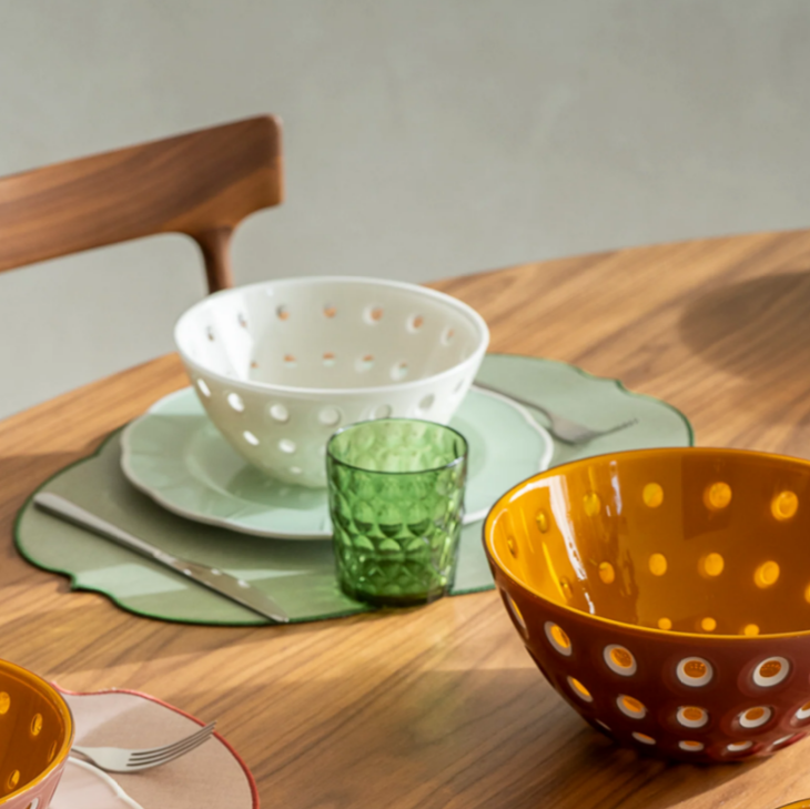 Plato llano - Flora - Colores a elegir