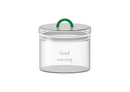 Monterey - Lot De 2 Pots Avec Bouchon Hermétique - Vert - Verre Borosilicate