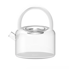 Borosilicate Glass Teapot With Spring Filter On The Spout