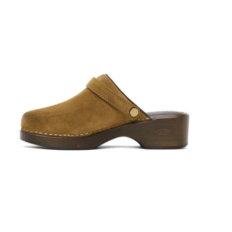 Sabots 70S Classic - Tan Olive Suede