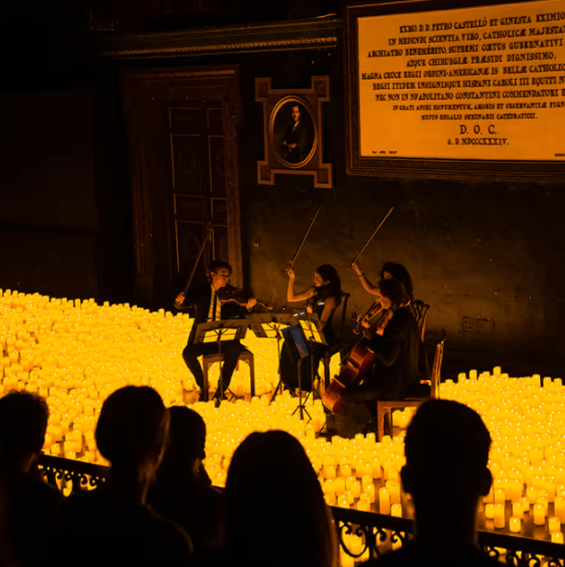 Carte Cadeau - Concert Candlelight Petit Plaisir - Concerts au choix - 2 Personnes - Catégories C/D