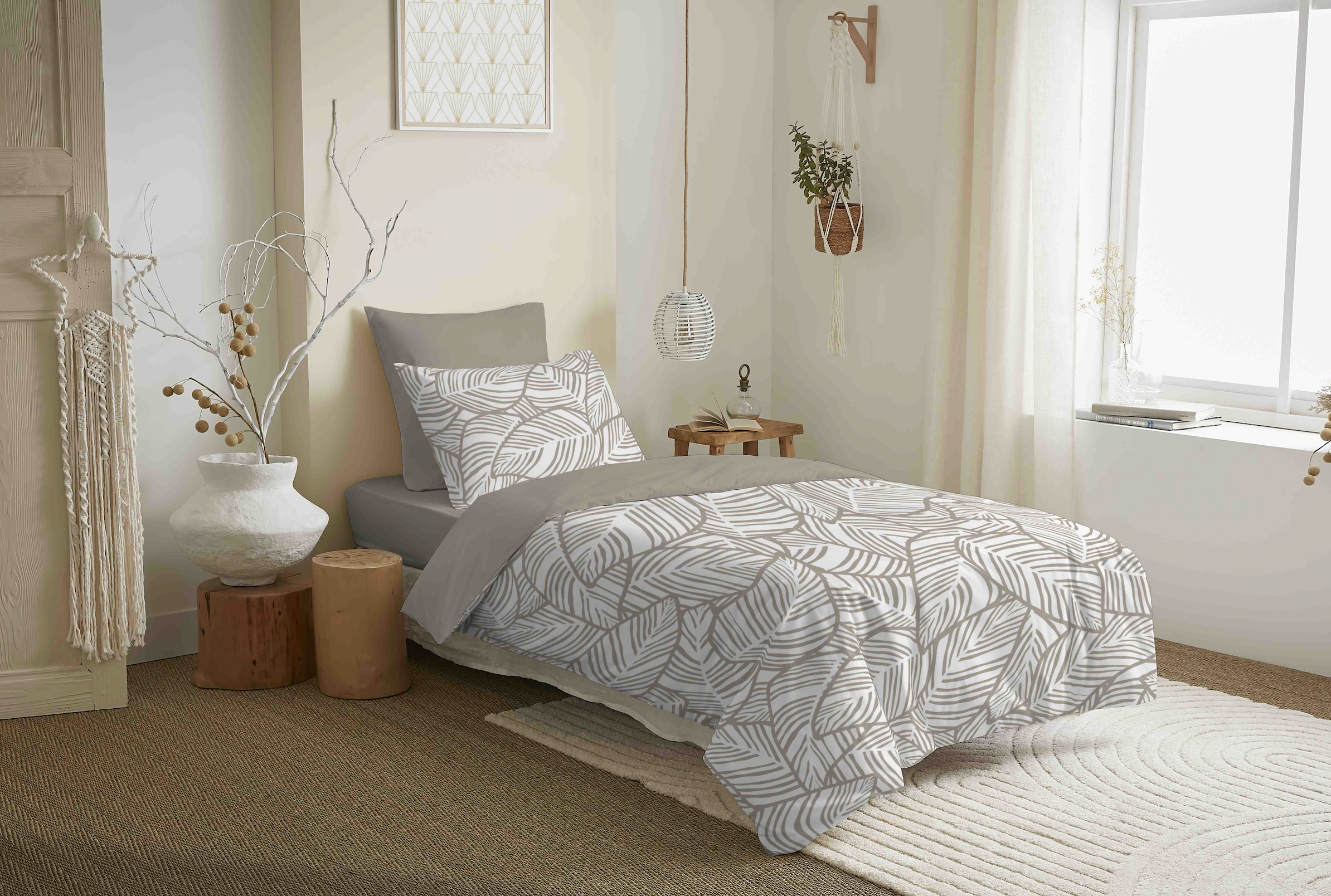 Duvet Cover Pack - 100% Cotton - Fira Natural