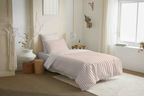 Duvet Cover Pack - 100% Cotton - Palermo Blush