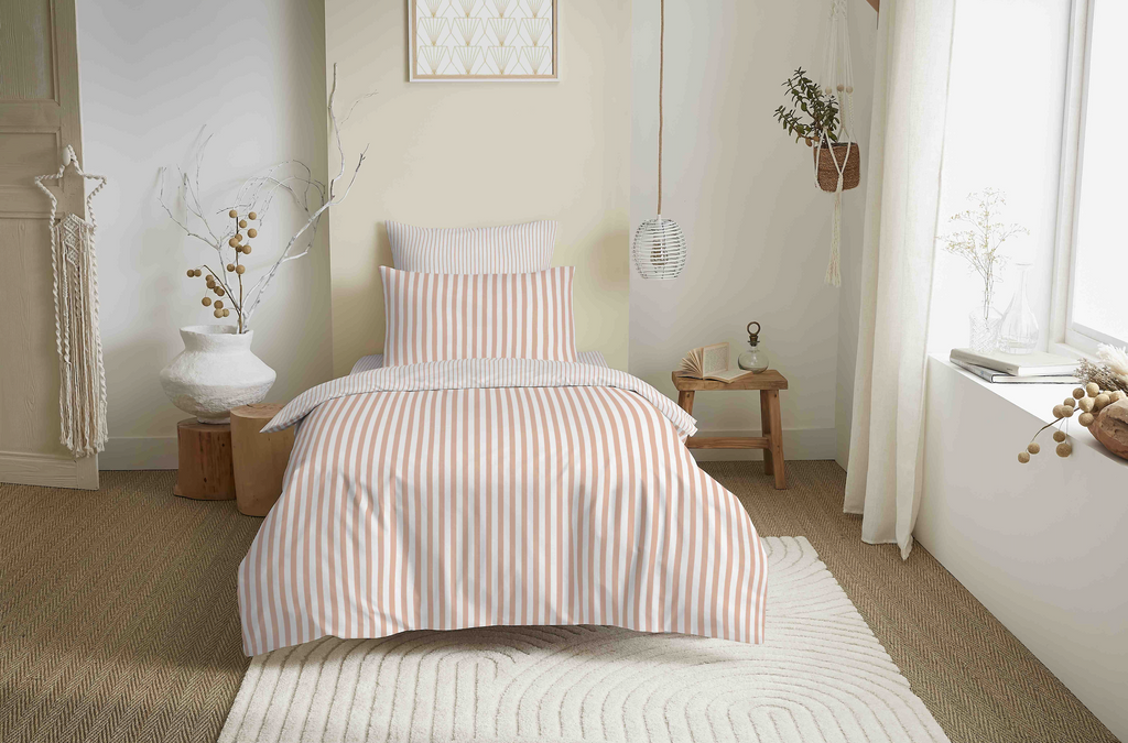 Duvet Cover Pack - 100% Cotton - Palermo Blush