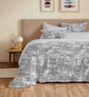 Pack Housse De Couette - 100% Coton - Adama Perle