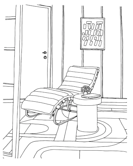 Hôtels : Carnet De Coloriage - Zoé De Las Cases