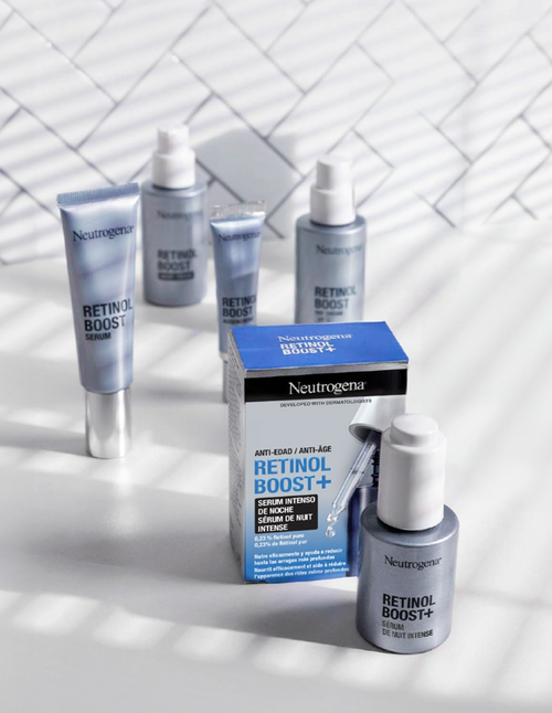 Duo Anti-Âge Nuit & Jour - Sérum De Nuit Retinol Boost+ 30 Ml & Crème Retinol Boost 50 Ml Neutrogena