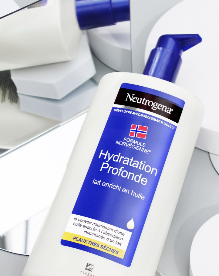 Neutrogena® - Hydratation Profonde 72H Lait Corps - Flacon-Pompe 400Ml