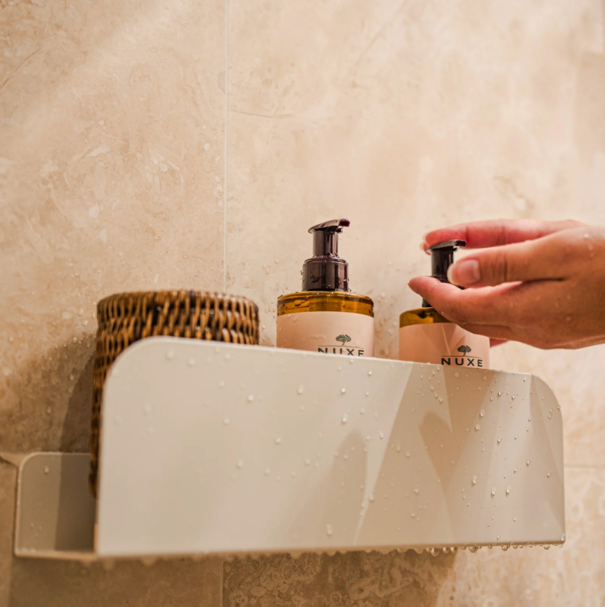 Lot De 2 Étagères De Douche - Le Ressourçant - Crème