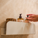 Lot De 2 Étagères De Douche Ressourçant - Crème