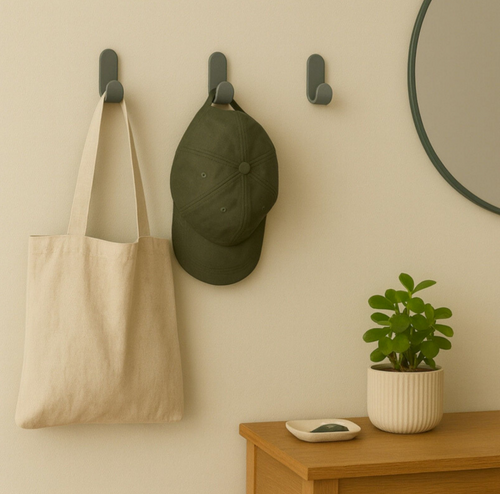 Lot De 3 Patères Le Malin - Vert