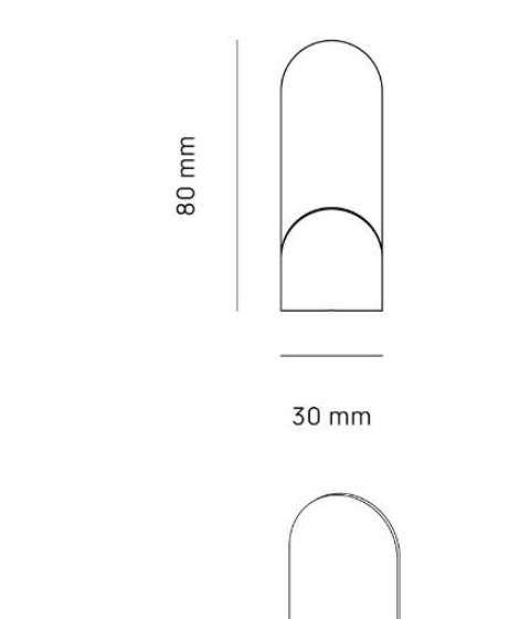 Set Of 3 Coat Hooks - The Evil One - Ocher